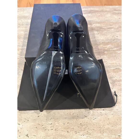 NEW Maje Fabulous Leather Pumps Black size 40 - Picture 6 of 10